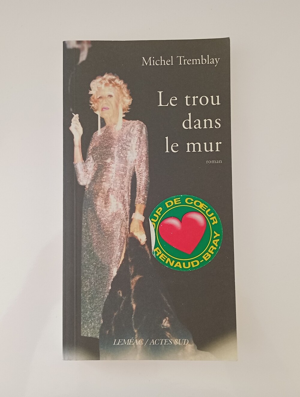 Michel Tremblay Le trou dans le mur French Novel 2006 Québec Literature